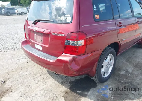 2007 Toyota Highlander Limited V6 из США, поврежденный, VIN JTEEP21A470218811